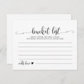 Rustic Trouw Emmer Lijst Kaarten | Emmer Lijst Ide (Voorkant / Achterkant)