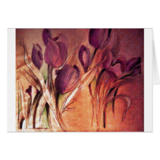 Rustic Tulips-kaart