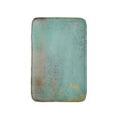 Rustic Turquoise Antiek  druk Badmat (Voorkant Verticaal)