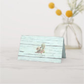 Rustic Turquoise country Western Wedding (Achterkant)