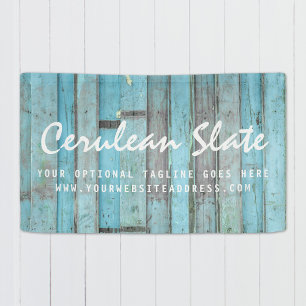 Rustic Turquoise Wood  & Boho Chic Boutique Spandoek