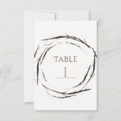 Rustic twijnt de Twijntakken met het Grote Tabelaa Kaart (Voorkant)