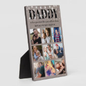 Rustic Vaderdag 9 Foto Fotoplaat (Zijkant)