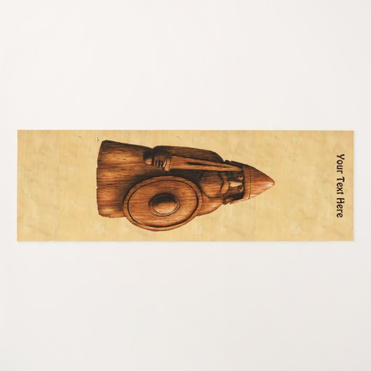 Rustic Viking Yogamat (Voorkant (horizontaal))