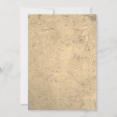 Rustic Vineyard Watercolor Elegant Wedding Kaart (Achterkant)