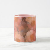 Rustic Watercolor Daisy Floral Pattern Mok (Midden)