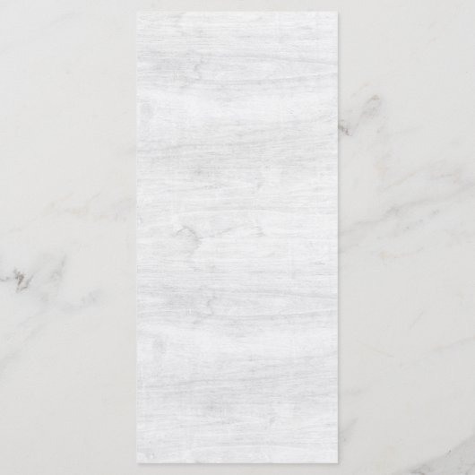 Rustic Watercolor Succulent Desert Mariage Menu (Dos)