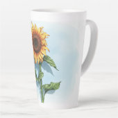 Rustic Watercolor Sunflower Mug (Angle droit)