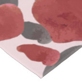 Rustic Watercolor Winter Animal Print Tafelkleed (Gekanteld)