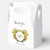 Rustic Wattle Acacia Wedding Bedankdoosjes (Geopend)