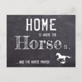 Rustic We hebben de aankondiging van de Moving van Briefkaart (Voorkant)