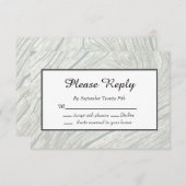 Rustic Wedding Gray Woodgrain (Voorkant / Achterkant)