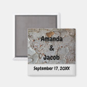 Rustic Wedding Natuur Boom Bark Fotobezoeker Magneet (Voorkant / Achterkant)