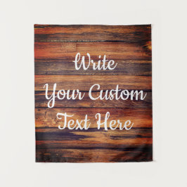 Rustic Wedding Reception Foto Prop Backdrop Sign Wandkleed