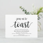 Rustic Wedding Rehearsal Dinner Invitation cards Kaart (Staand voorkant)