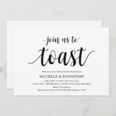 Rustic Wedding Rehearsal Dinner Invitation cards Kaart (Voorkant / Achterkant)