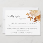Rustic wedding RSVP Save The Date (Voorkant)