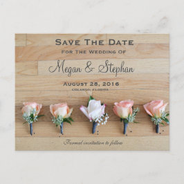 Rustic Wedding Save The Date Briefkaart