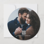 Rustic Wedding Save the date photoWood Grain Kaart (Achterkant)