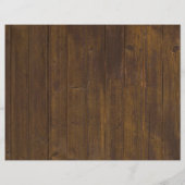 Rustic Wedding Unplugged Oh Snap Wood Sunflower (Achterkant)