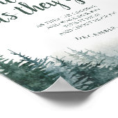 Rustic Wedding Verzenden van Poster Waarde van geb (Hoek)