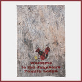 Rustic Welcome Pset Squirrel Theedoek