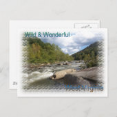 Rustic West Virginia Briefkaart (Voorkant / Achterkant)