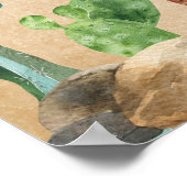 Rustic Western Cowboy Affiche de bienvenue d'anniv (Coin)