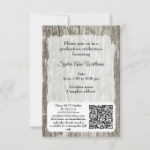 Rustic Western Graduation Party invitation (Dos)