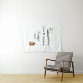 Rustic Western Graduation Wandkleed (In Situ (horizontaal))