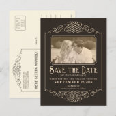 Rustic Western sparen het Briefkaart van de Foto v (Voorkant / Achterkant)