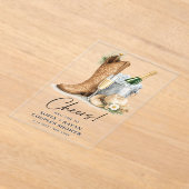 Rustic Western Wedding Invitation (Poser)