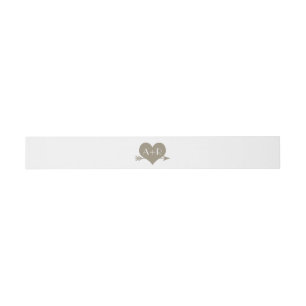 Rustic Whimsy Invitation Belly Band Uitnodigingen Wikkel