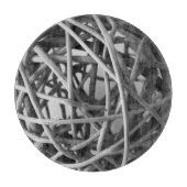 Rustic Wicker Ball Snijplank (Voorkant)