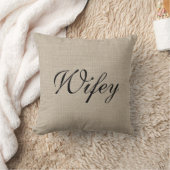 Rustic Wifey Mme Coussin (Couverture)