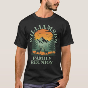 Rustic Wilderness Familiereünie T-shirt