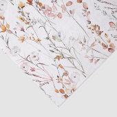 Rustic Wildflower Pattern Tissuepapier (Detail)
