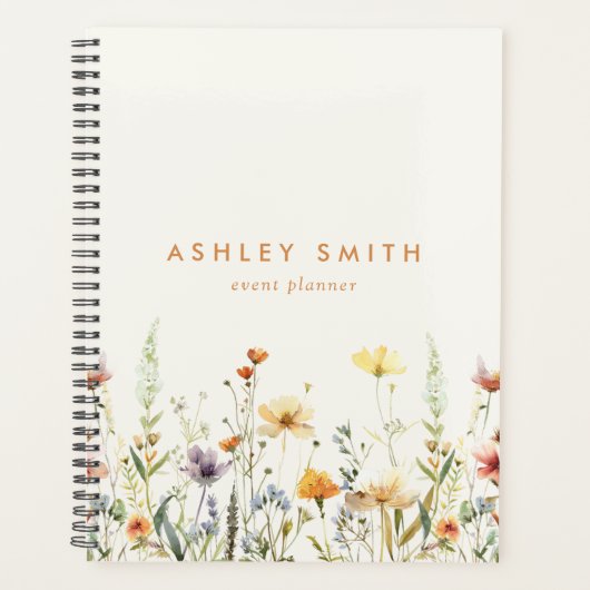 Rustic Wildflower Planner (Voorkant)