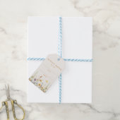 Rustic Wildflower Prijs Label Cadeaulabel (Met Touw)