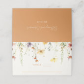 Rustic Wildflower Wedding (Buitenkant ongevouwen)