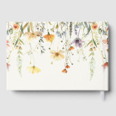 Rustic Wildflower Wedding Gastenboek (Achterkant)