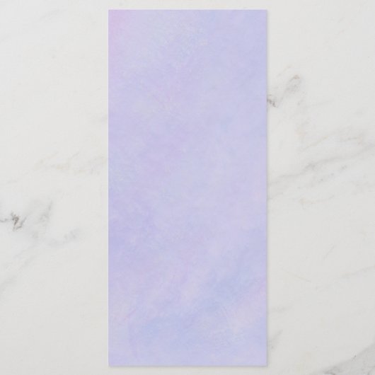 Rustic Wildflower Wedding Menu (Achterkant)