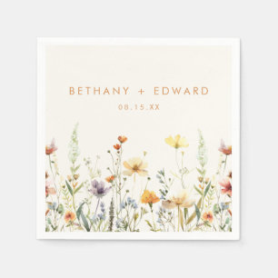 Rustic Wildflower Wedding Servet