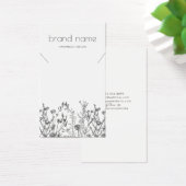 Rustic Wildflowers Necklace Display (Bureau)