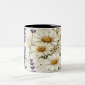 Rustic Wildflowers Pillow & Mug - Lavender Sage Fl (Centre)
