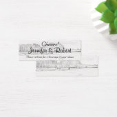 Rustic Winter Wonderland Mariage Boire Billets (Bureau)