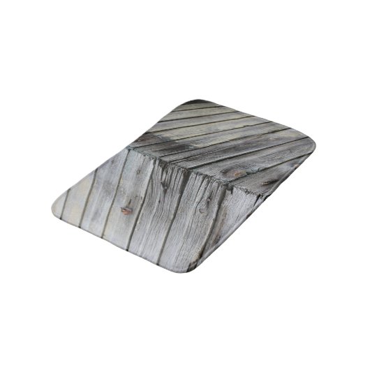 Rustic Wood Badmat (Gekanteld)