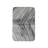 Rustic Wood Badmat (Voorkant Verticaal)