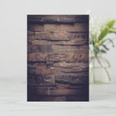 Rustic Wood Barn SJABLOON buitenshuis (Staand voorkant)