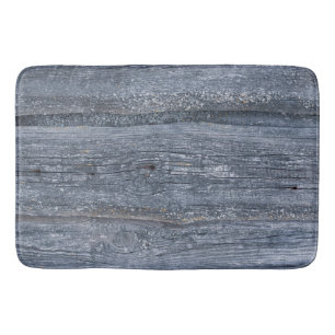 Rustic Wood Bath Mat
